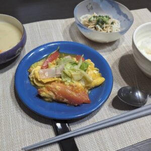 今日の晩御飯😋