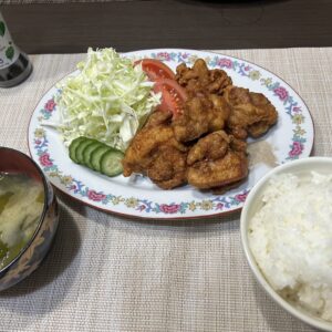 唐揚げ定食