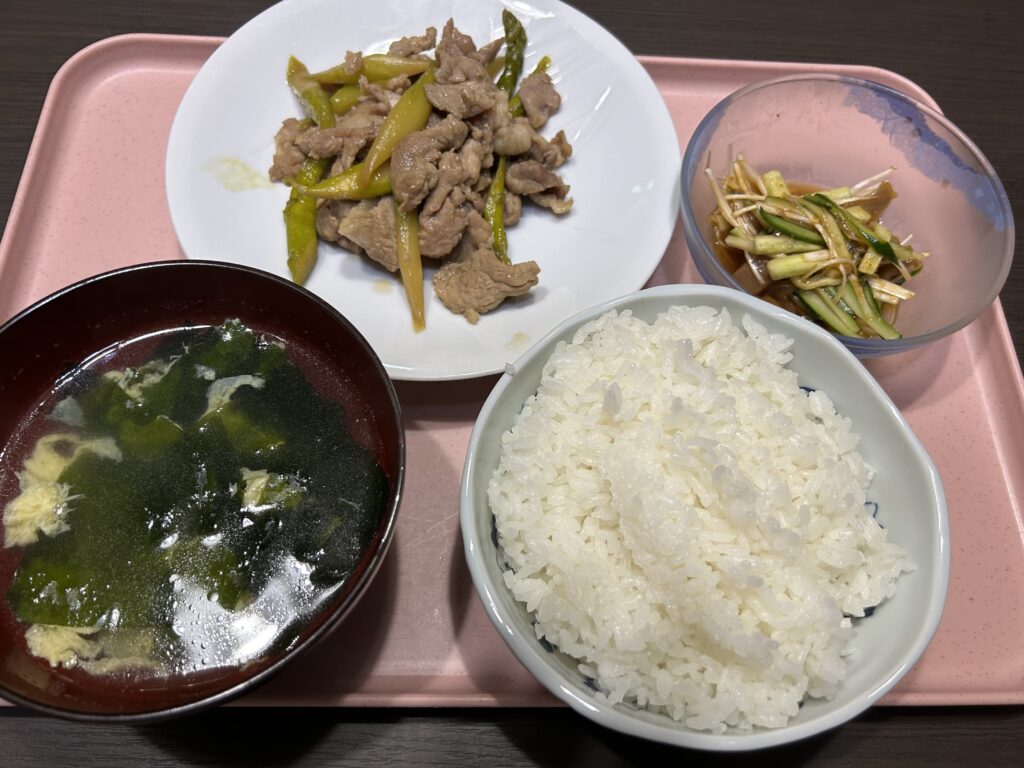 今日のご飯