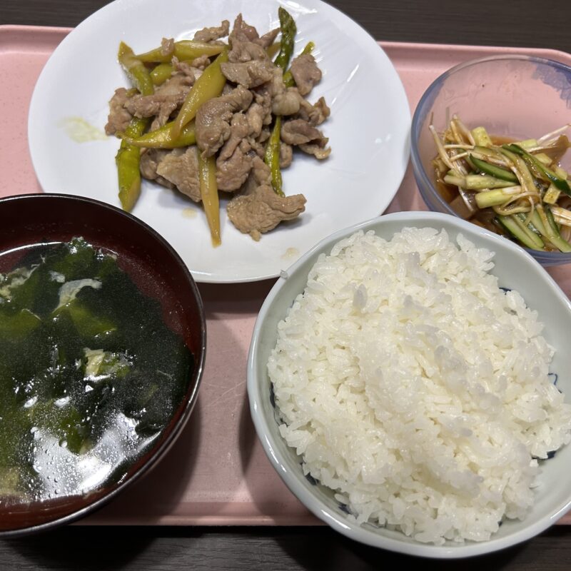 今日のご飯