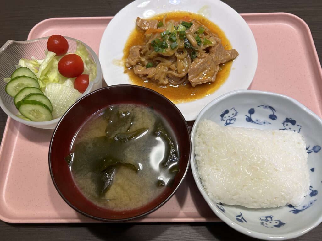 今日のご飯