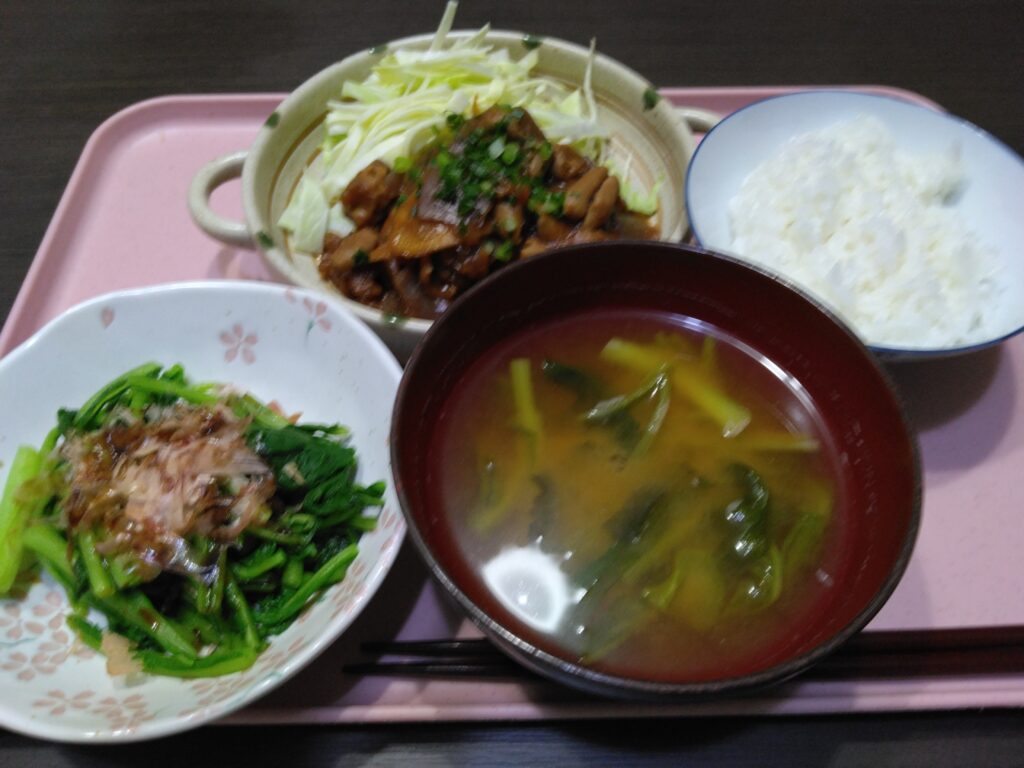 今日のご様子
