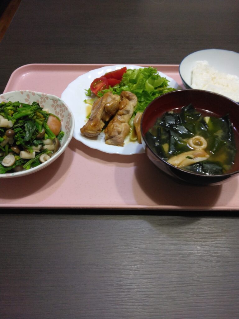 今日のご様子