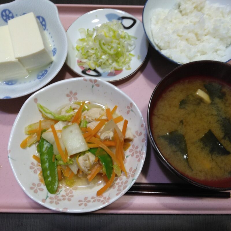 今日の夕飯