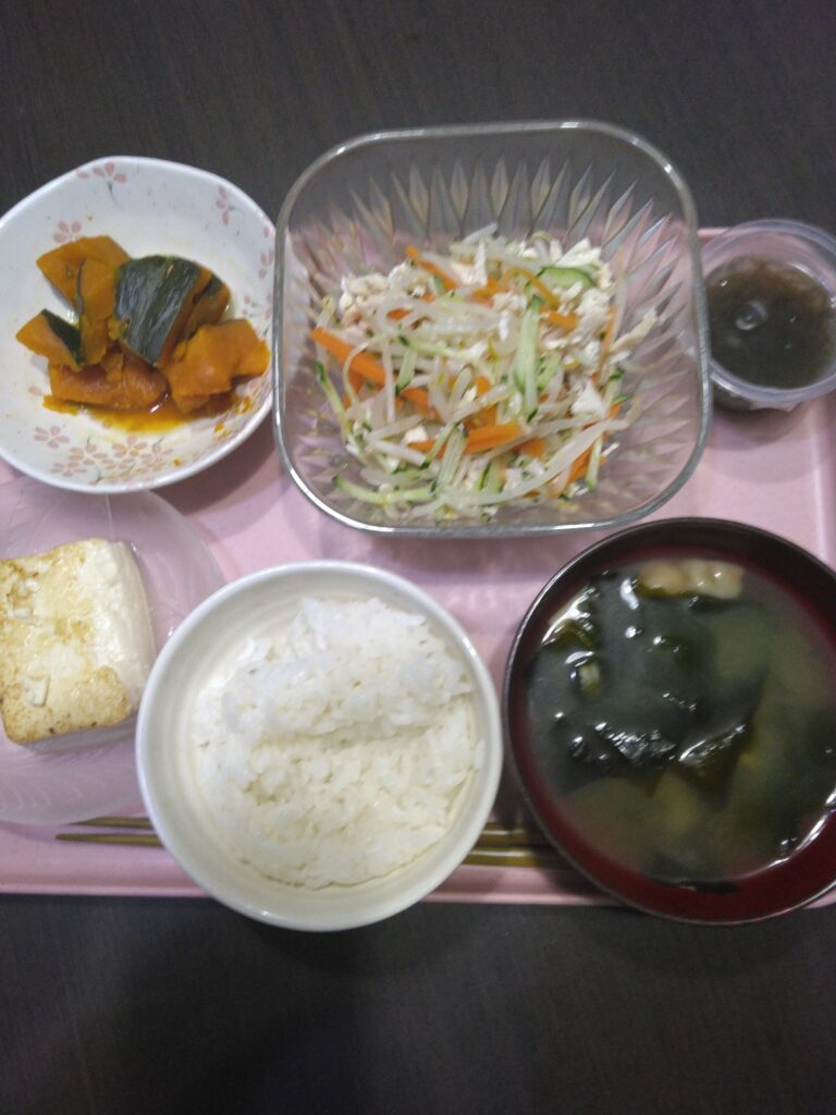 今日の夕飯