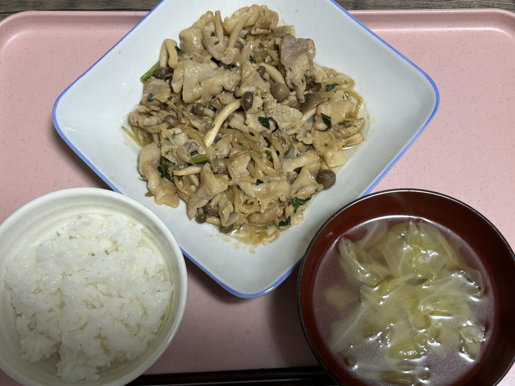 今日の夕食