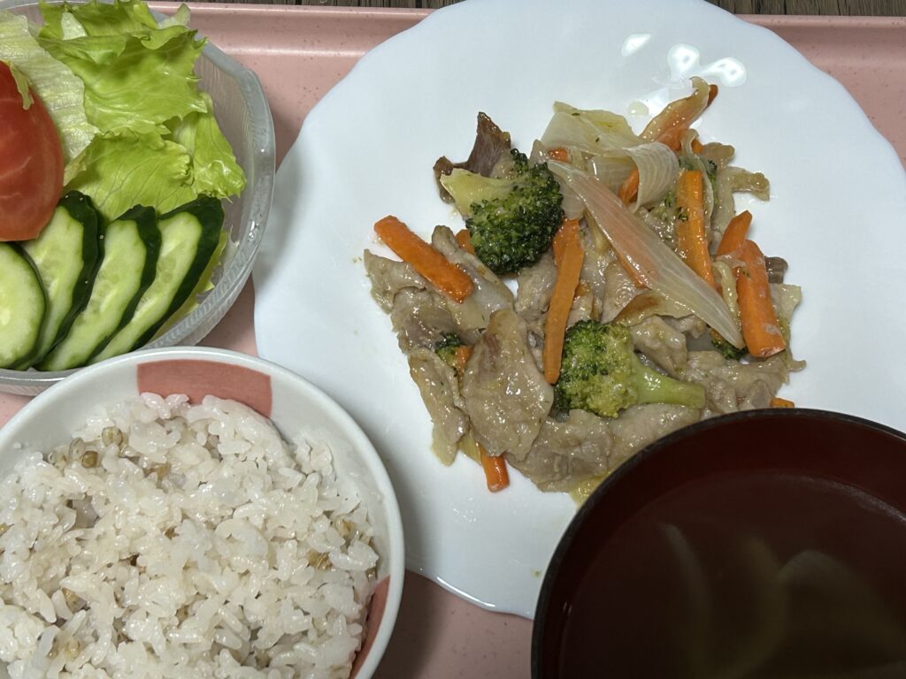 今夜の晩御飯
