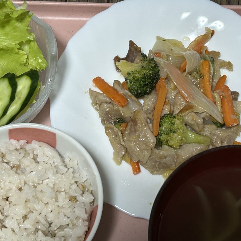 今夜の晩御飯