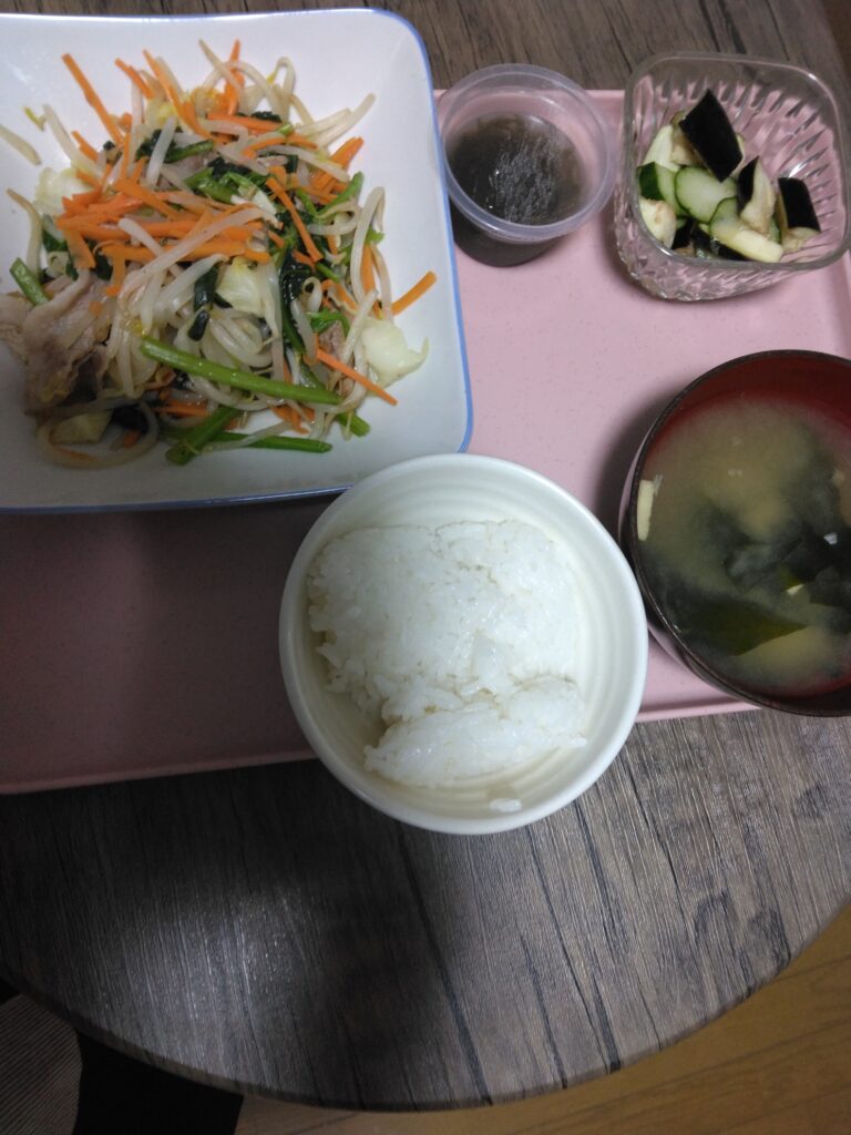 今日の夕食