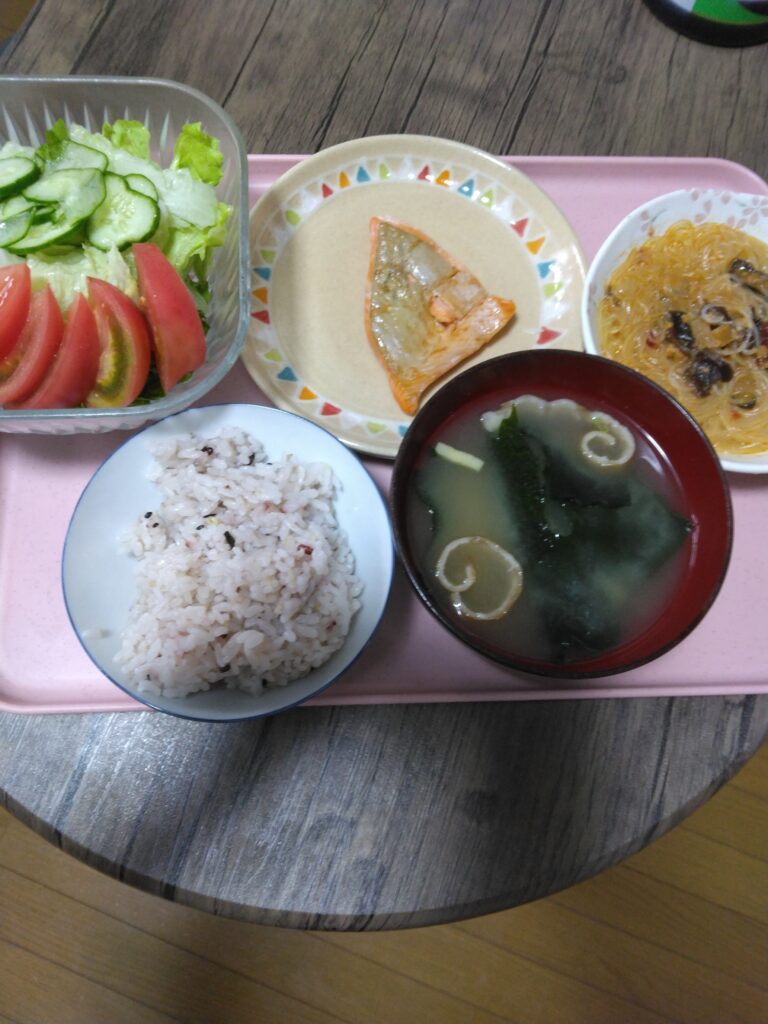 今日の夕飯