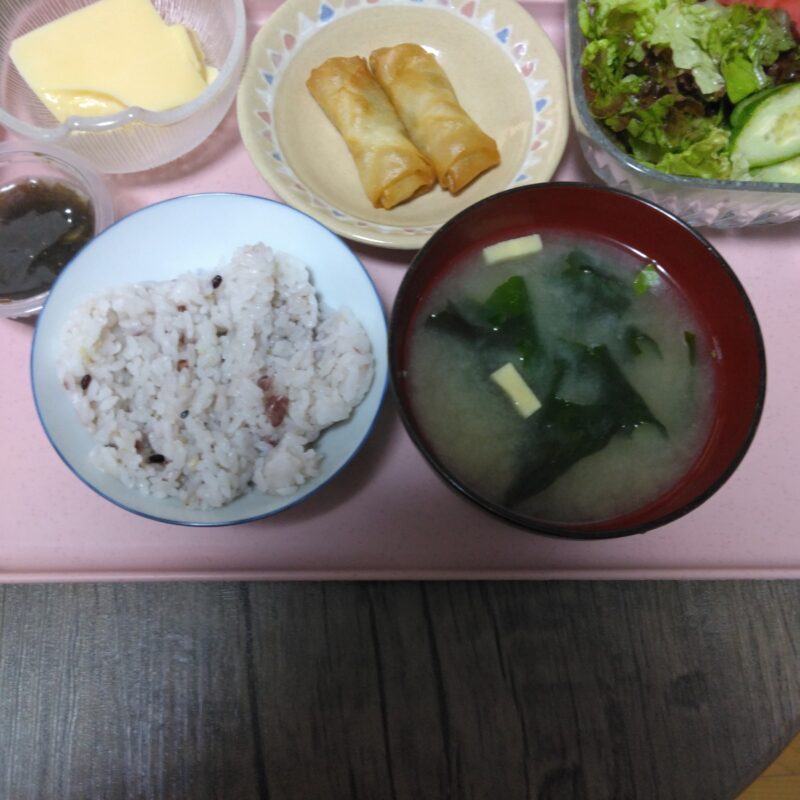 今日の夕飯
