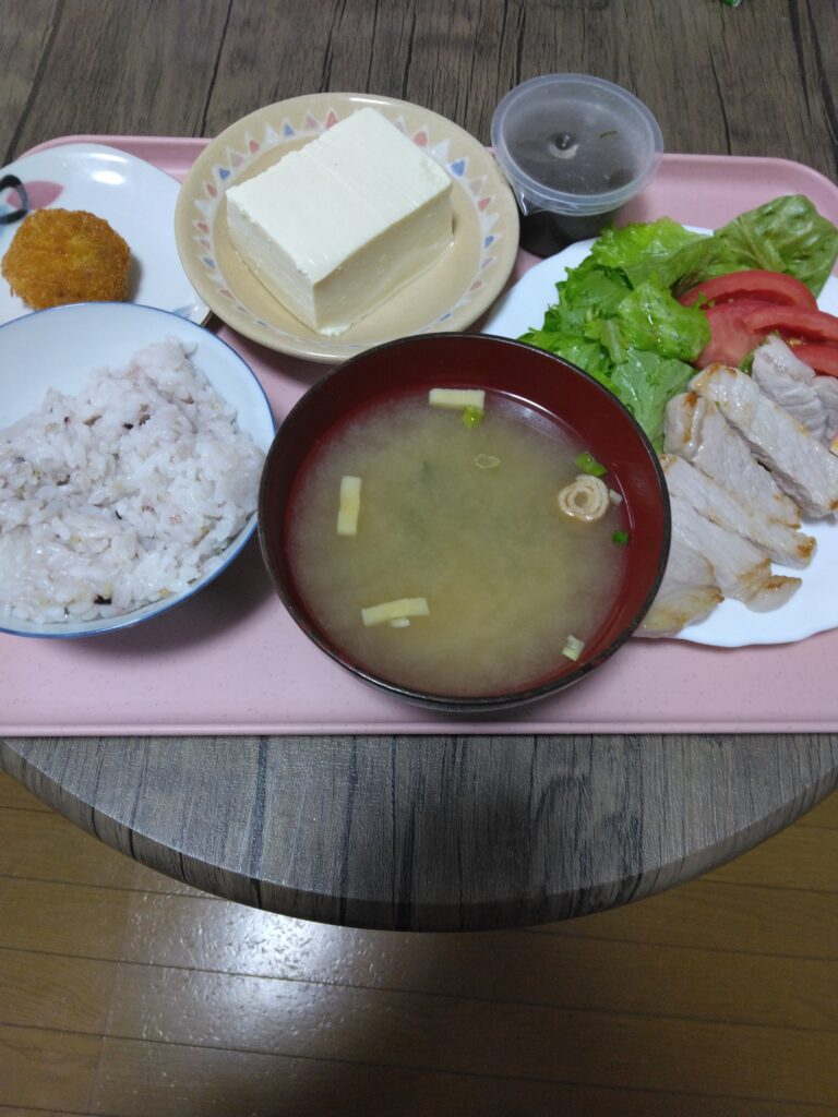 今日の夕飯