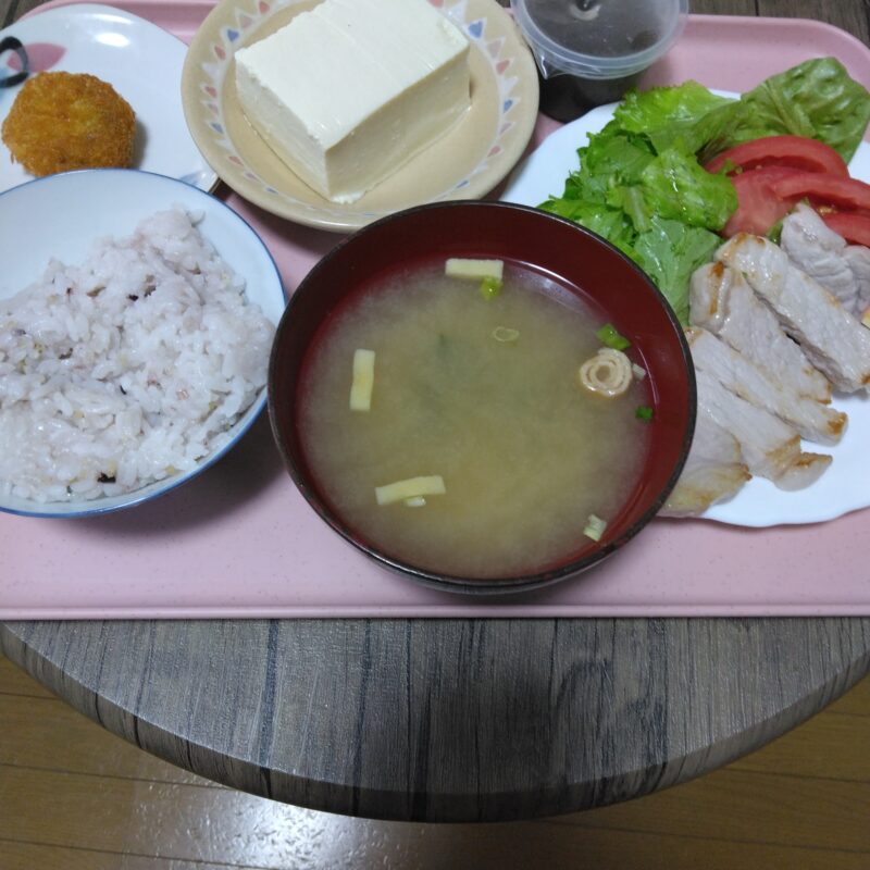今日の夕飯