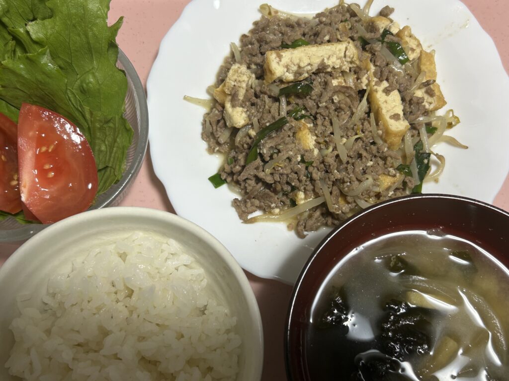 今夜の夕食