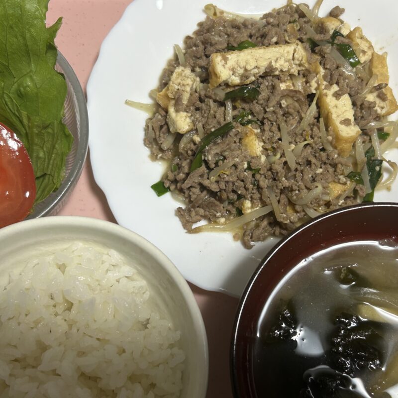 今夜の夕食