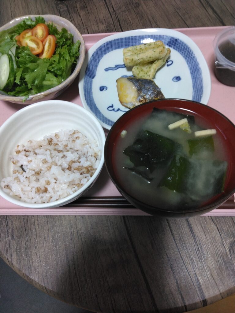 今日の夕飯