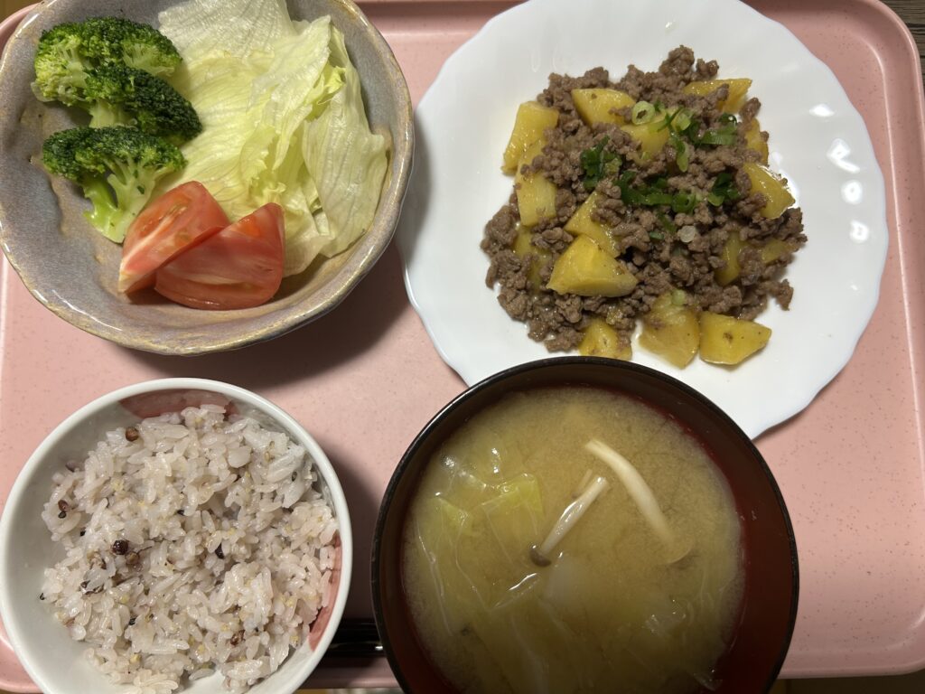 今夜の晩御飯