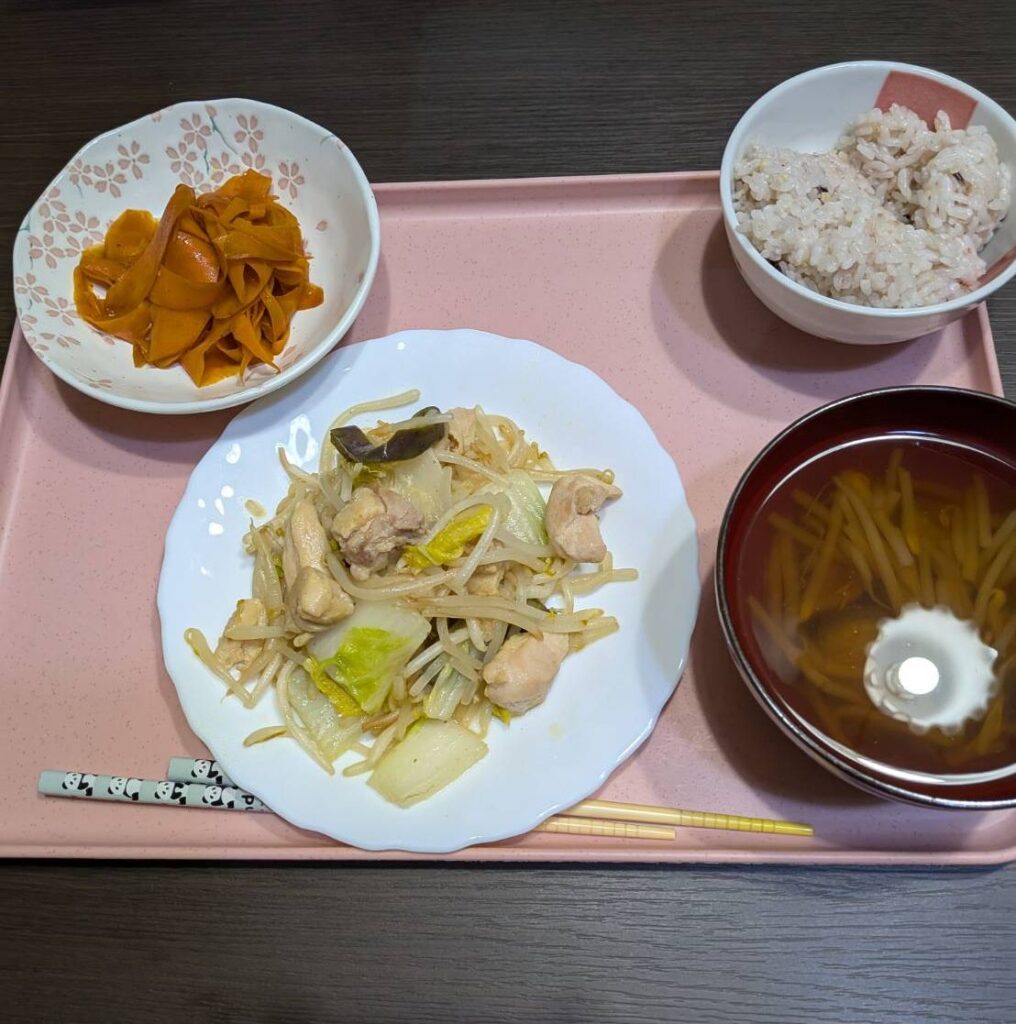 今日の夕飯