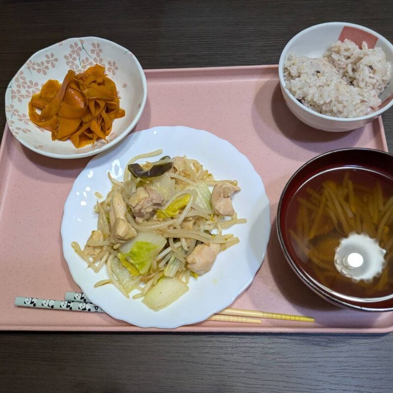今日の夕飯