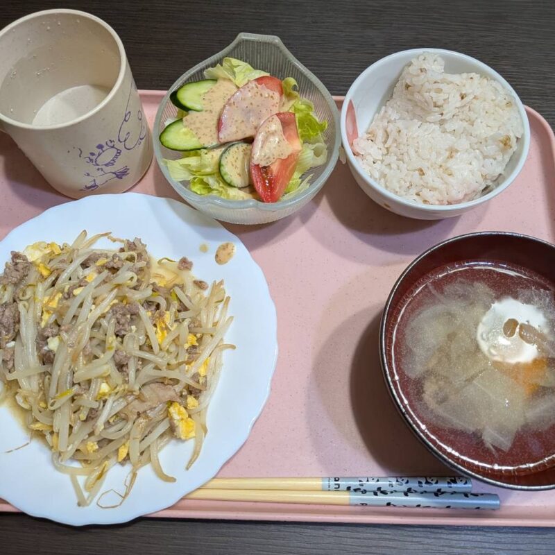 今日の夕飯。