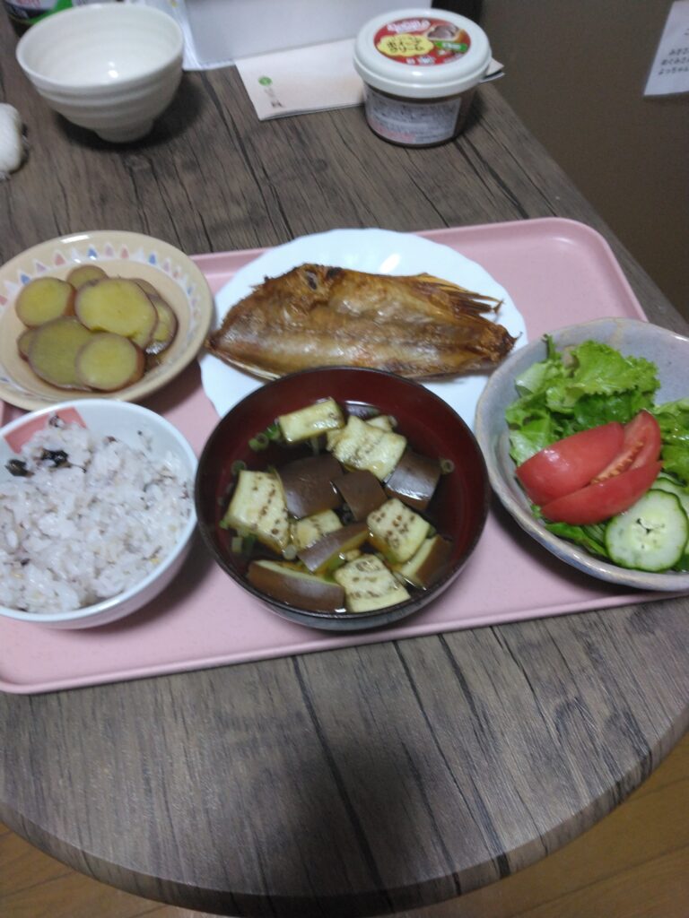 今日の夕飯