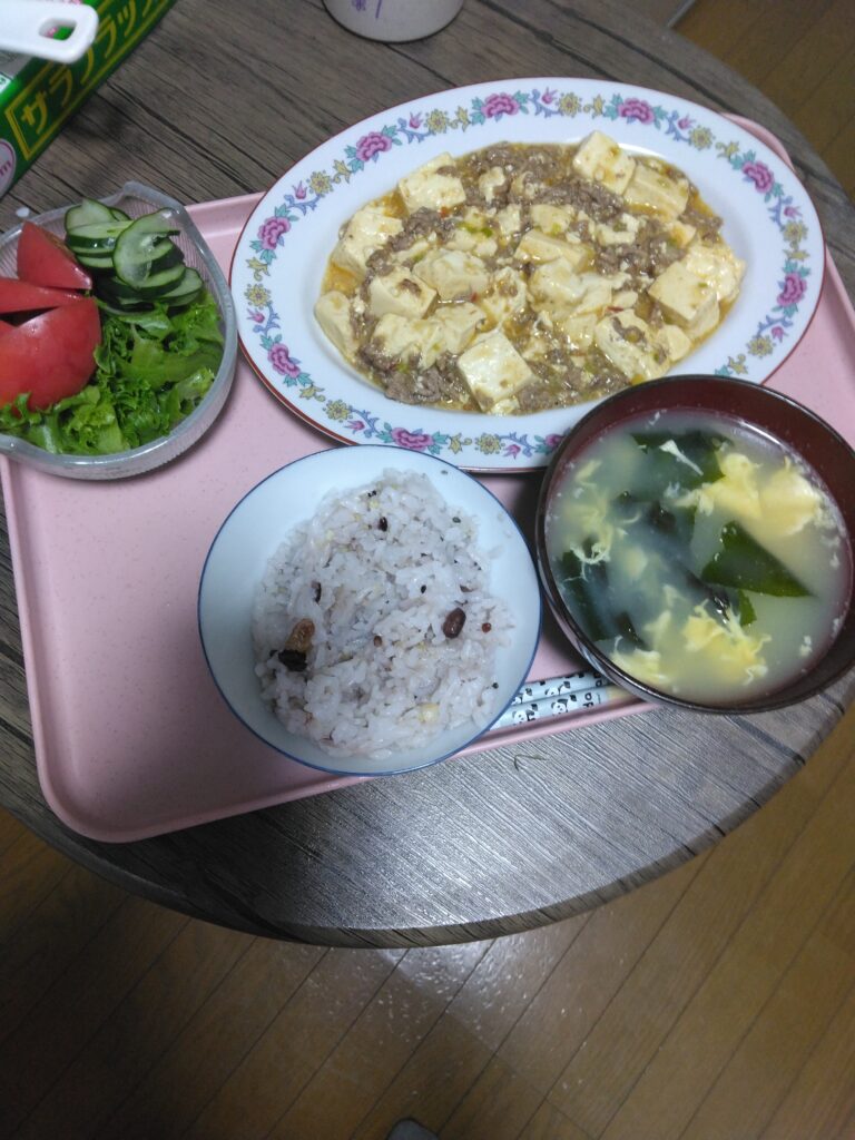 今日の夕飯