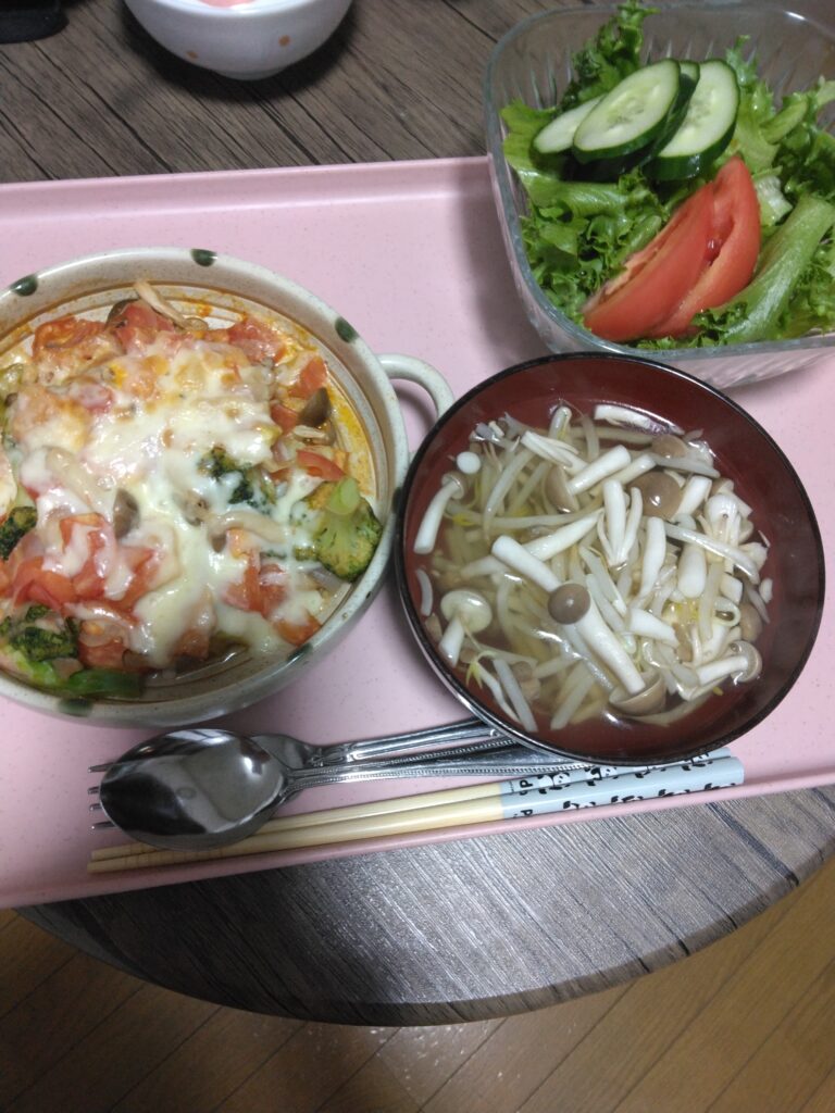 今日の夕飯