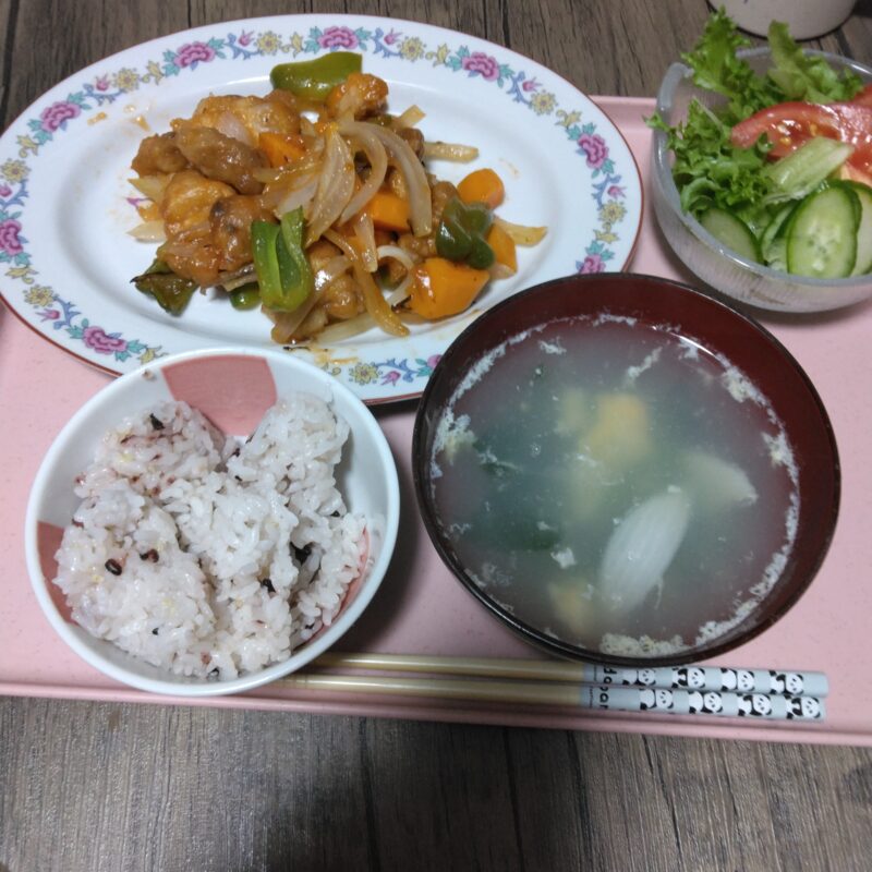 今日の夕飯