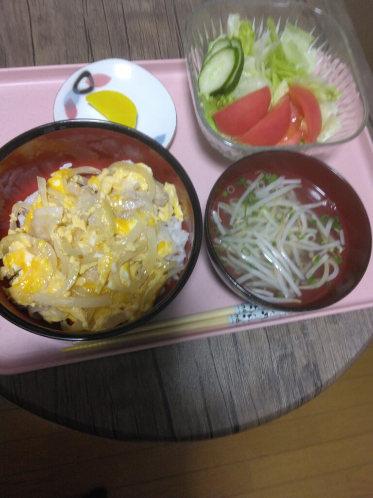 今日の夕食