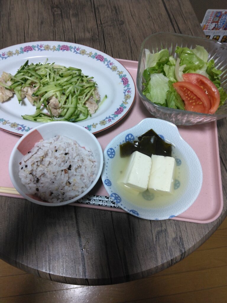 今日の夕食