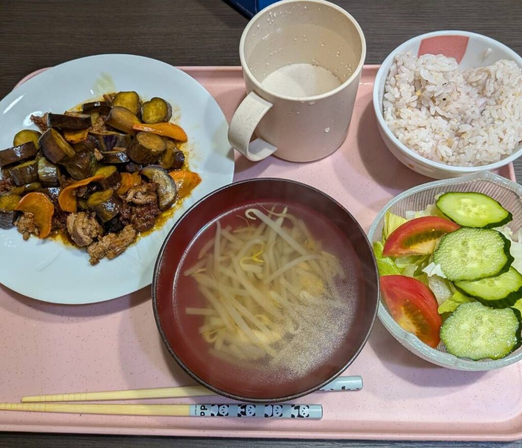 今日の夕飯。