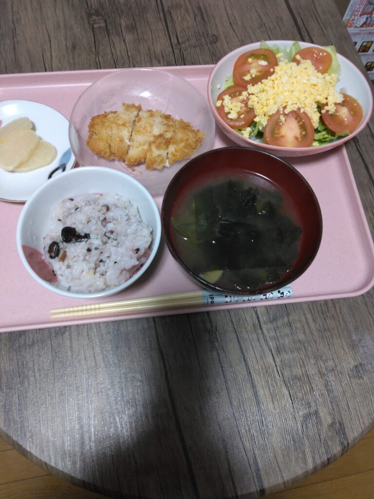 今日の夕飯