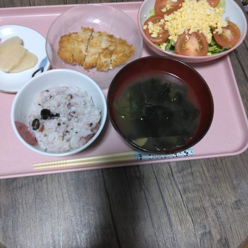 今日の夕飯