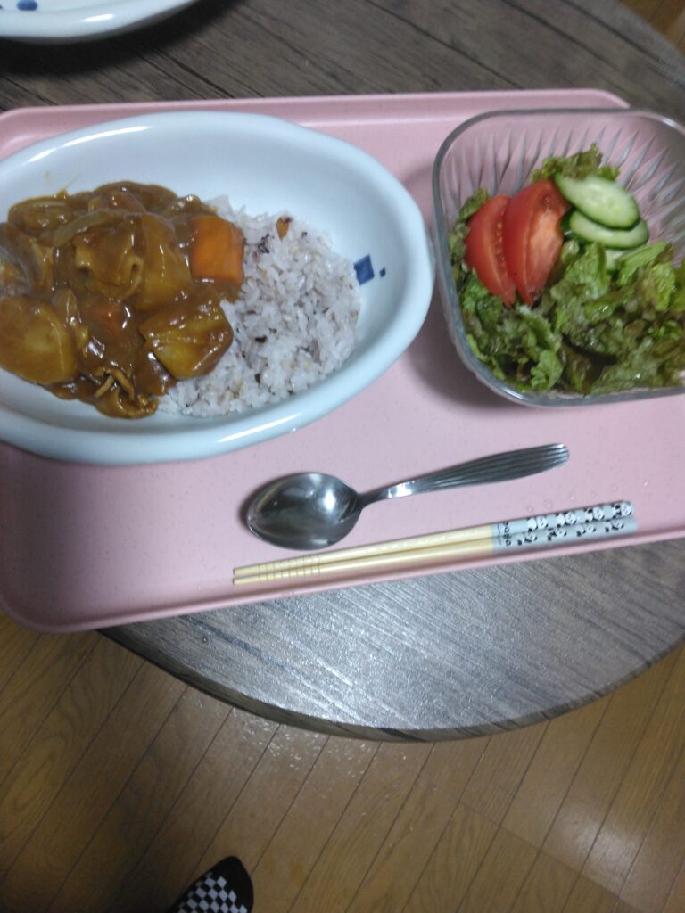 今日の夕飯