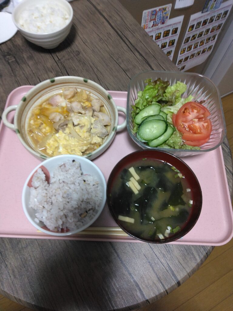 今日の夕飯