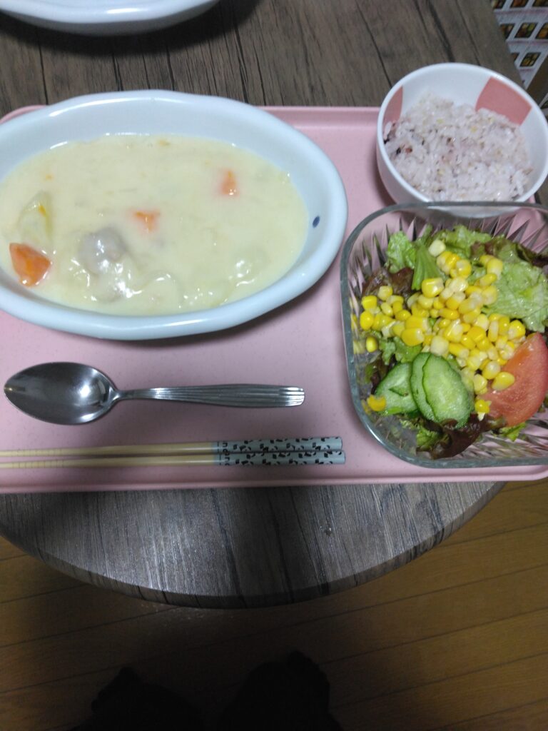 今日の夕飯