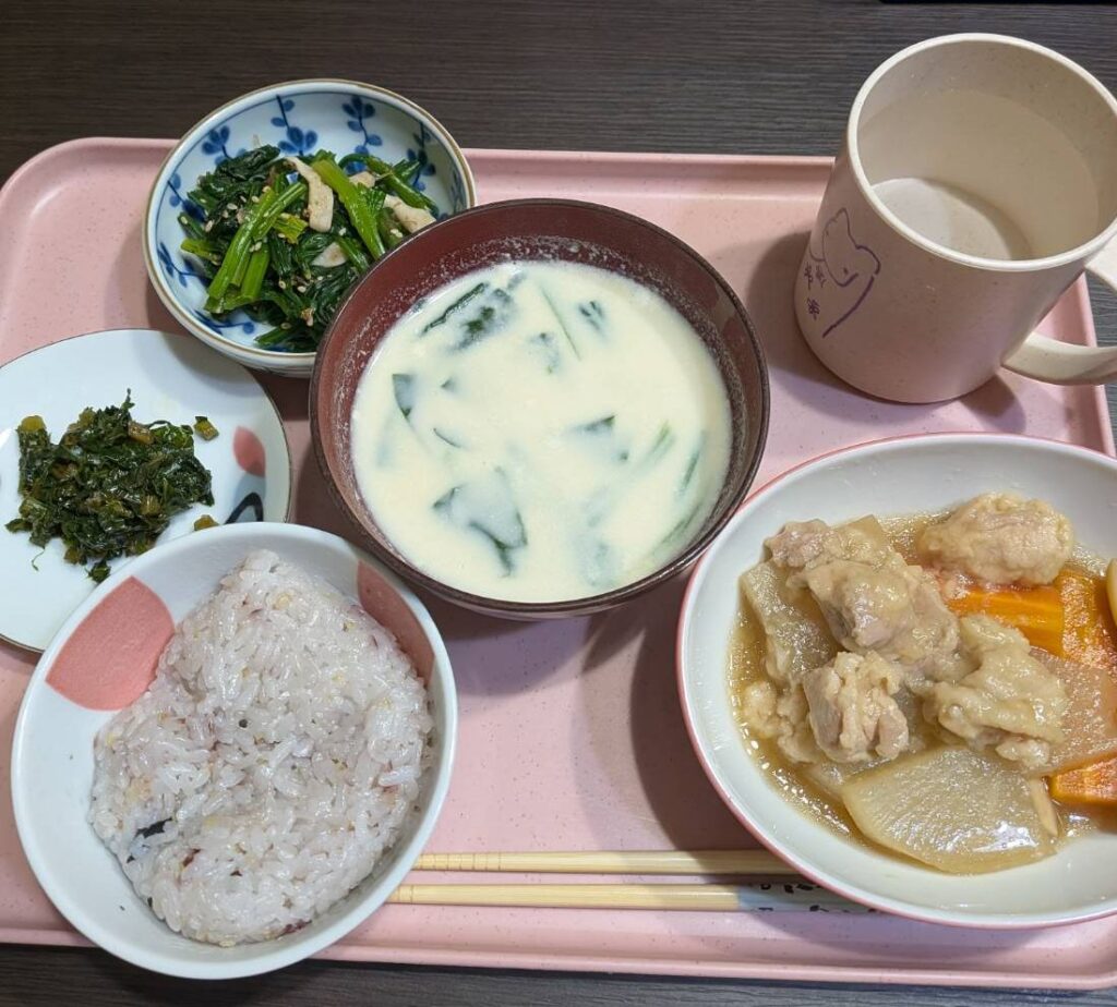 今日の夕飯