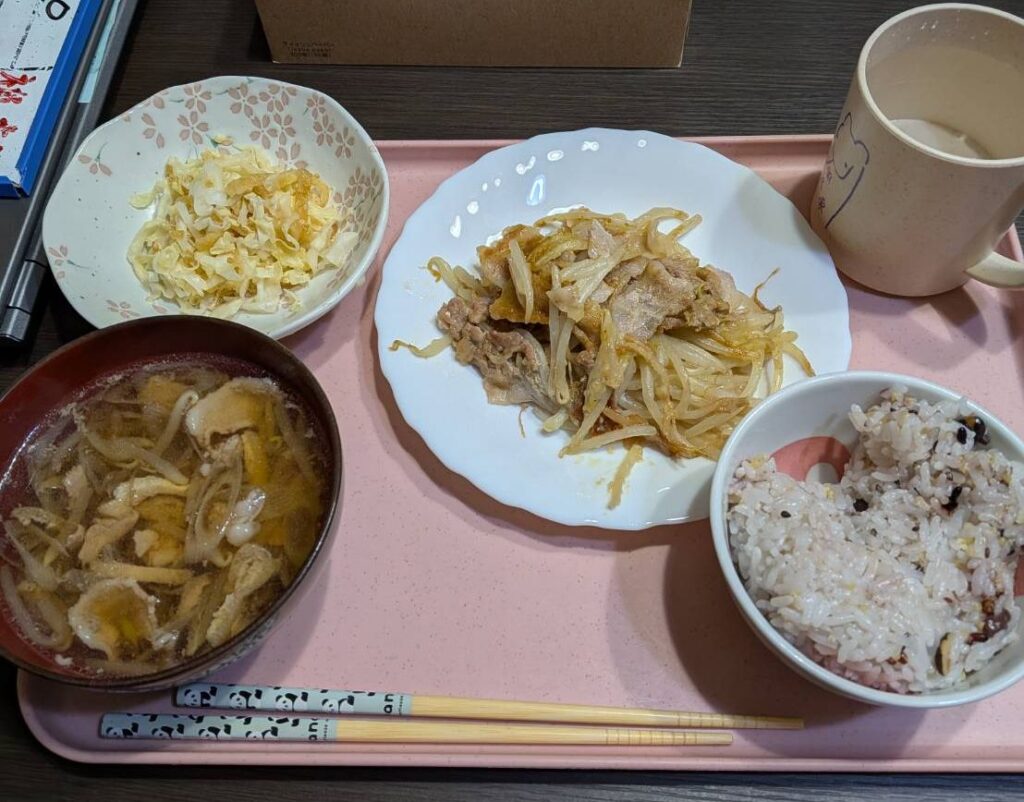 今日の夕飯。
