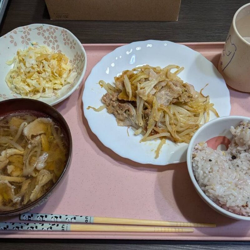 今日の夕飯。