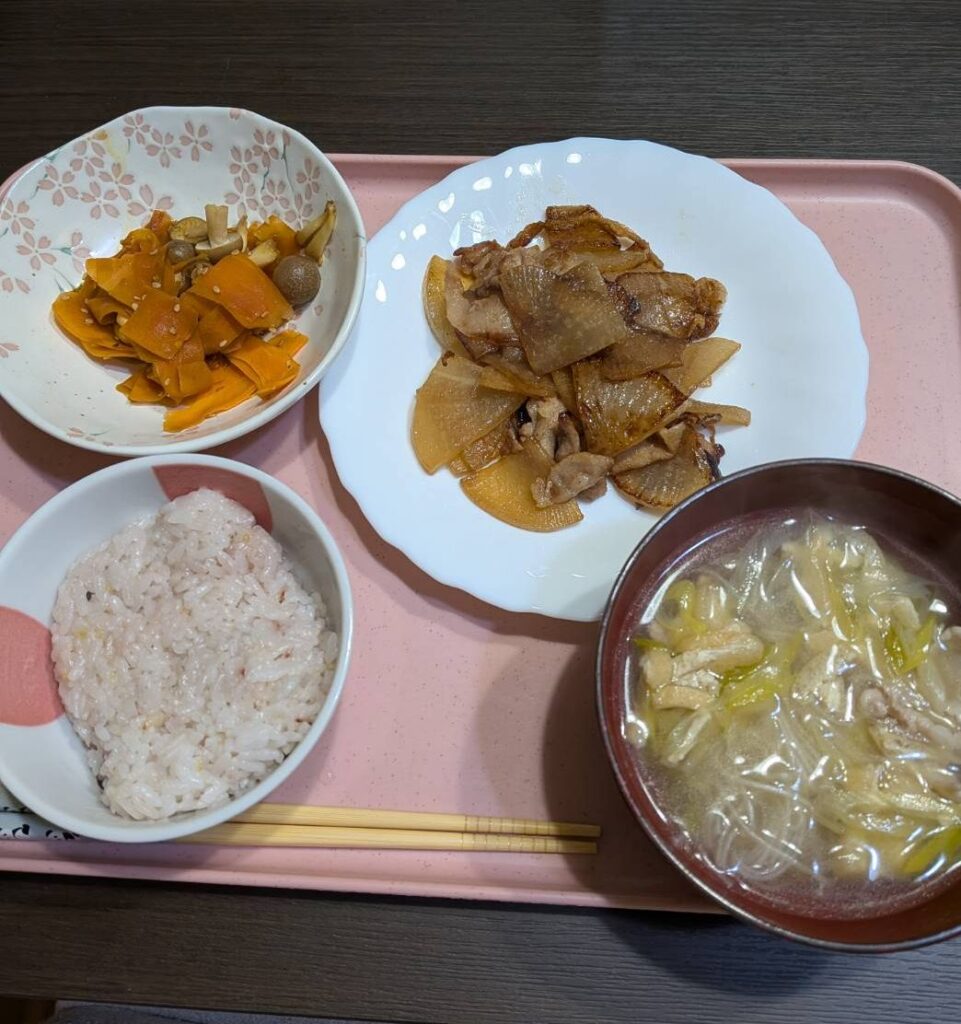 今日の夕飯。
