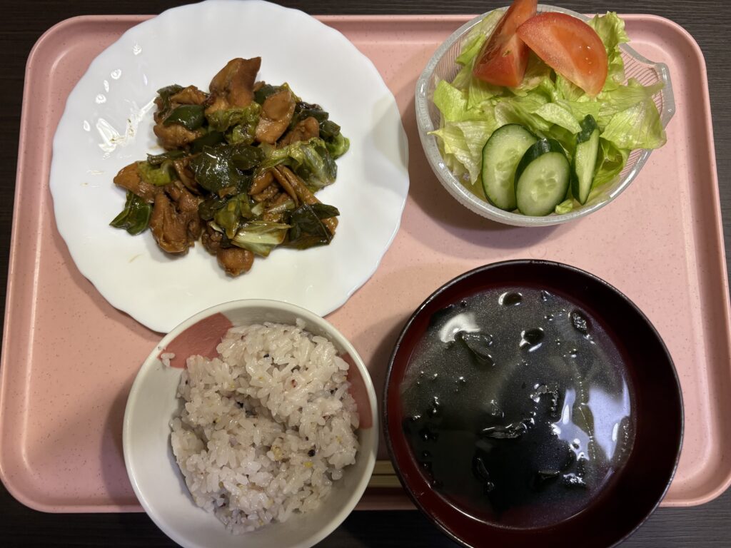 今夜の夕飯