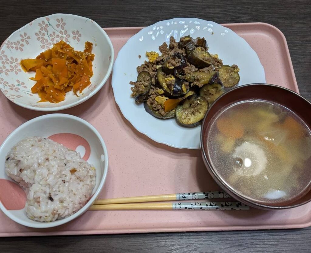 今日の夕飯。