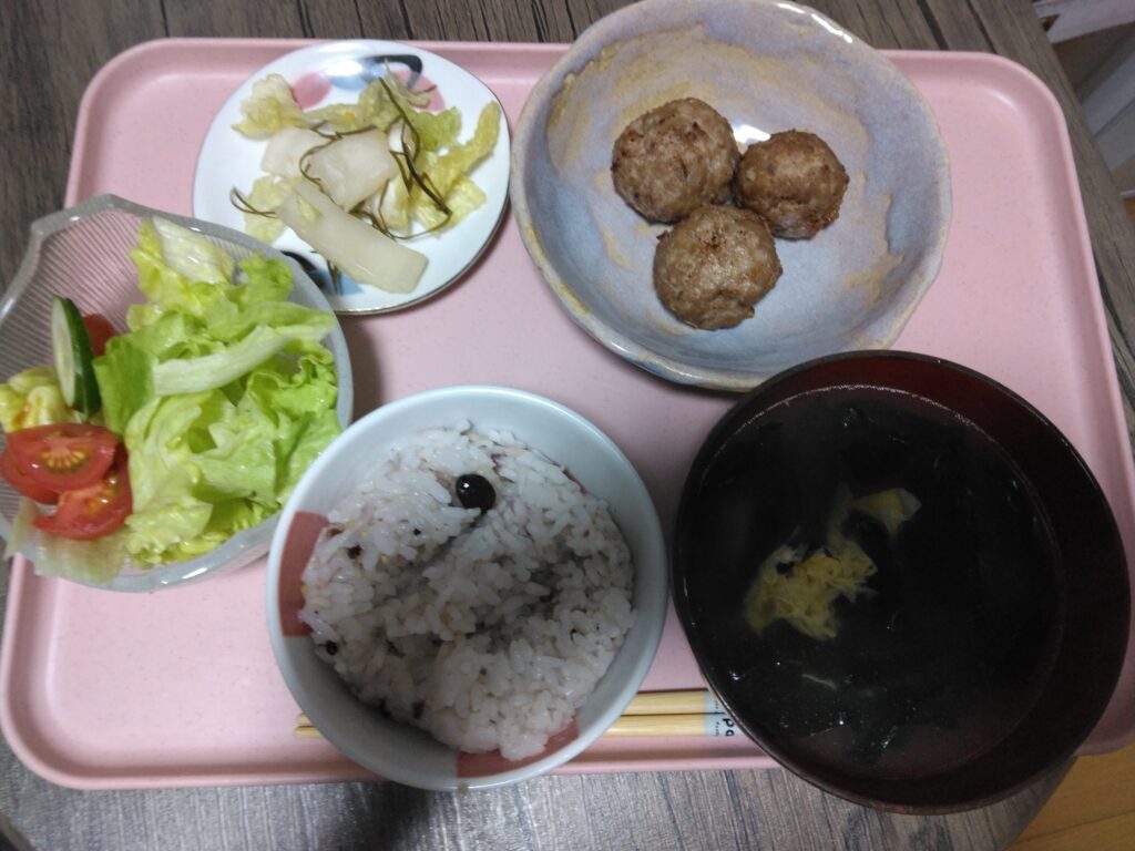 今日の夕飯