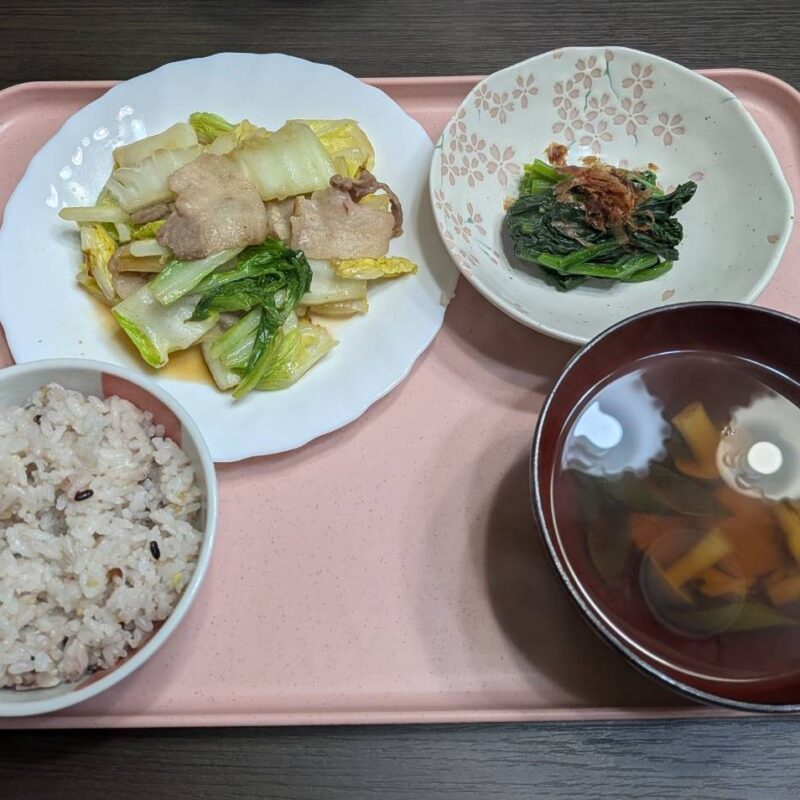 今日の夕飯。