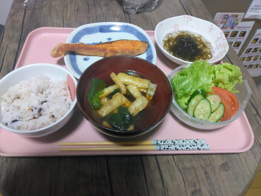 今日の夕飯