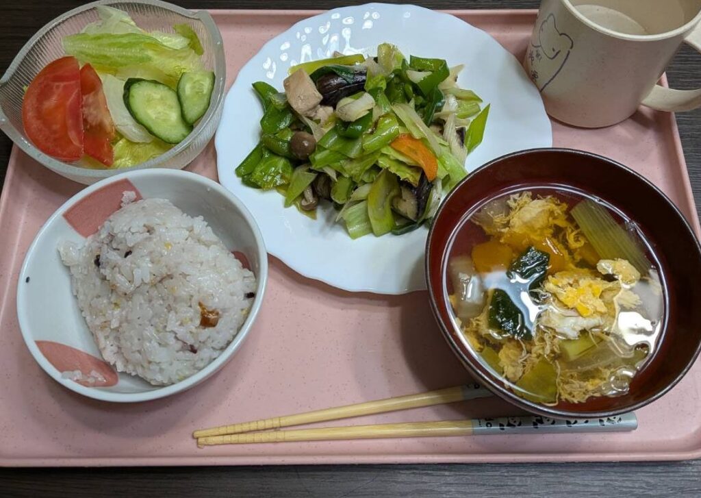今日の夕飯。