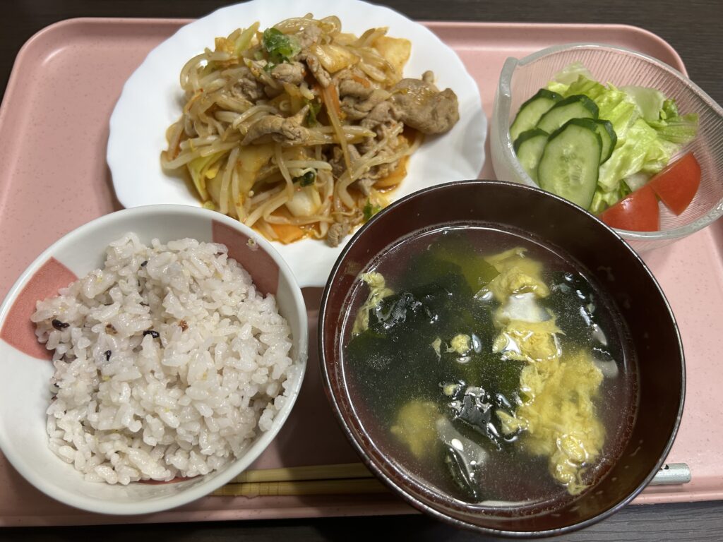 今日のご飯