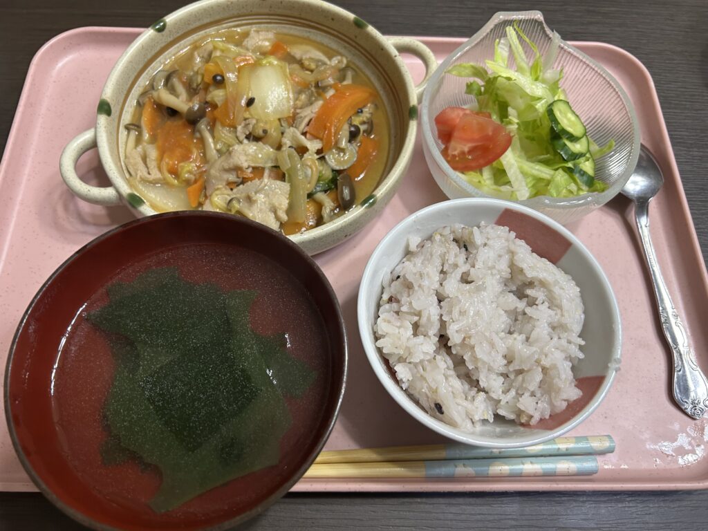 今日のご飯