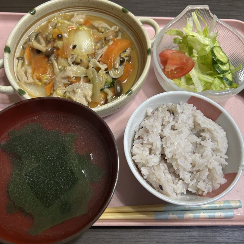 今日のご飯