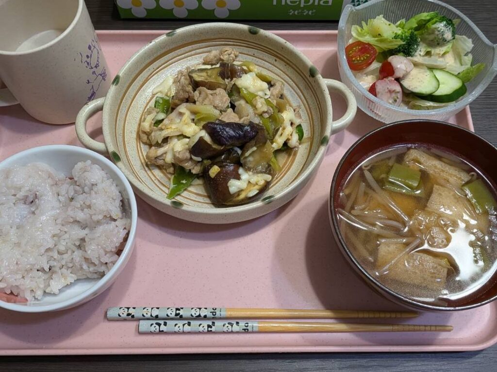 今日の夕飯。